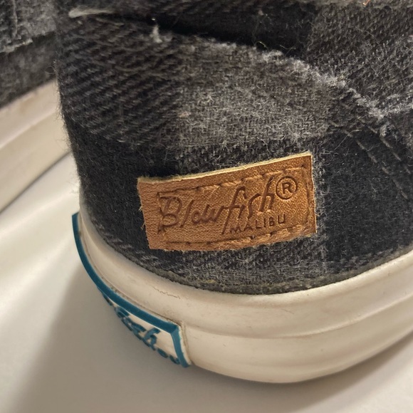 **SOLD** Blowfish Distressed Plaid Shoes Women’s Size 8 - Picture 8 of 10